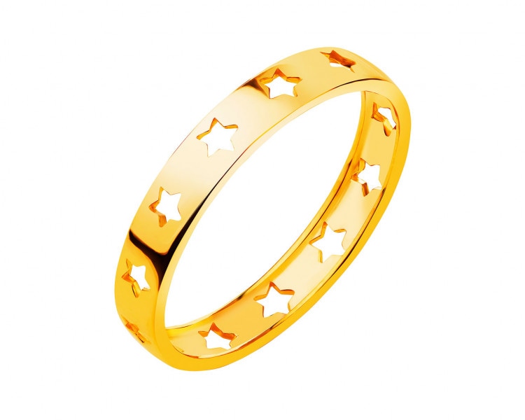 Złoty pierścionek - gwiazdy