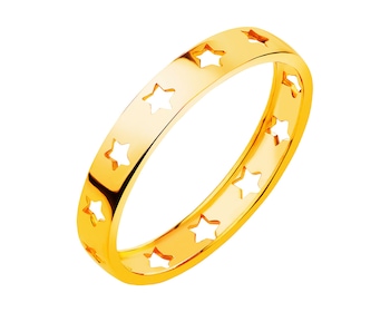 Złoty pierścionek - gwiazdy