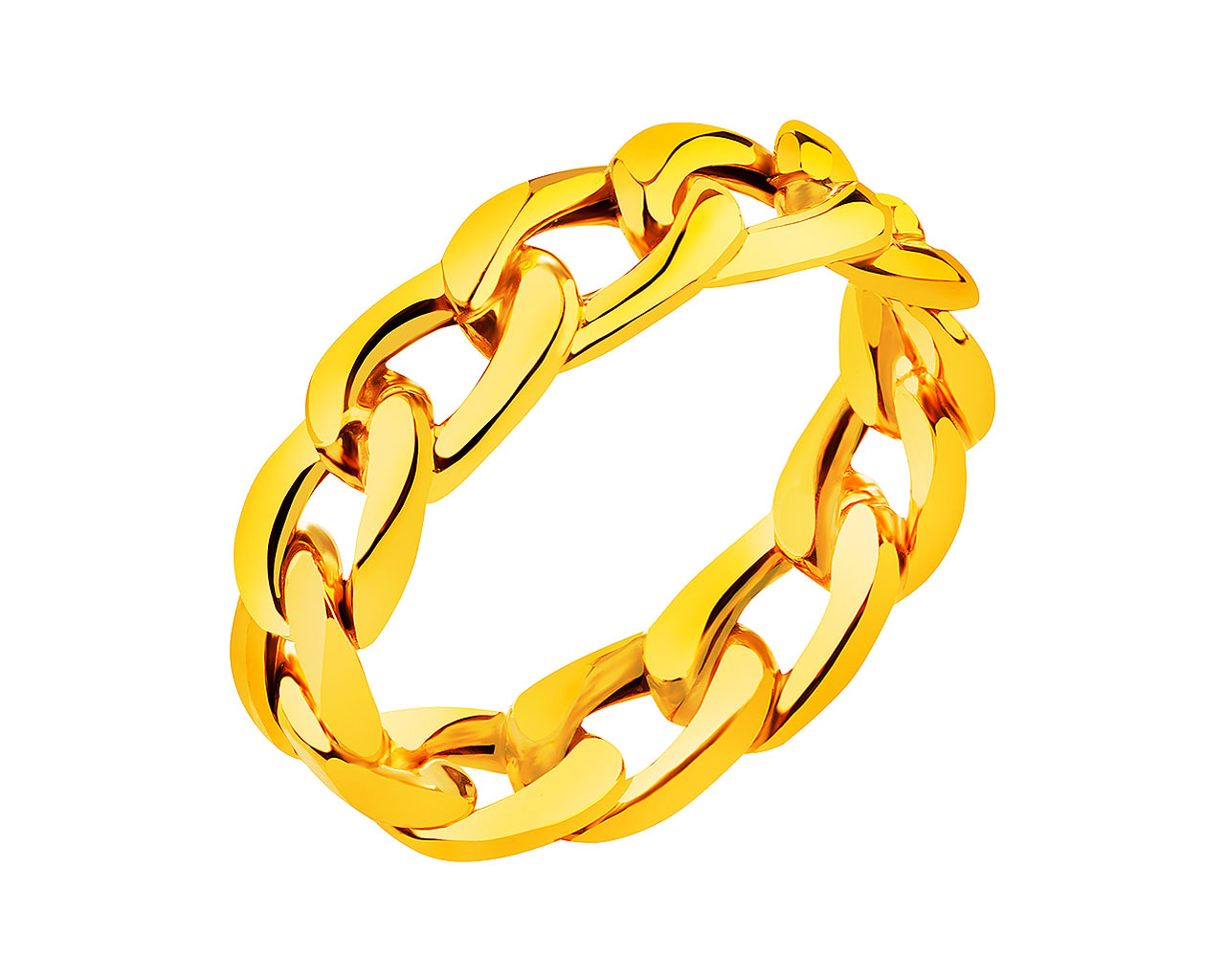 Złoty pierścionek - pancerka
