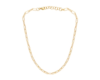 Zlatý náhrdelník - paper clip