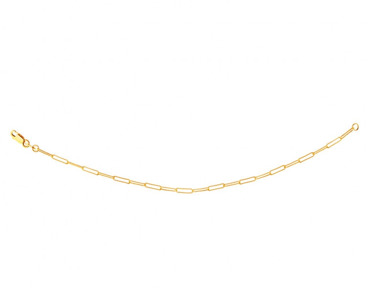 Golden bracelet - paper clip