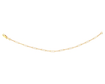 Golden bracelet - paper clip