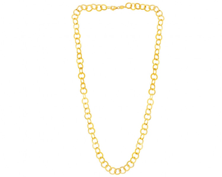 Zlatý náhrdelník - kroužky