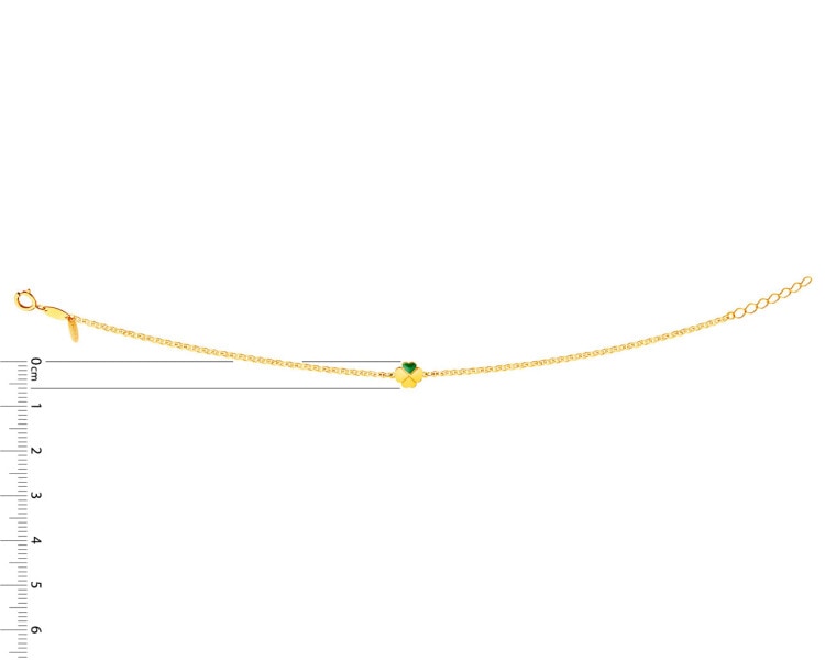 8 K Yellow Gold Bracelet 