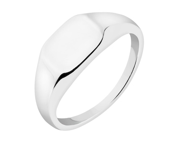 Stříbrný pečetní prsten