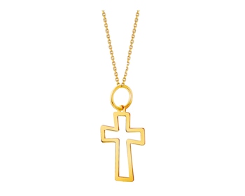 Gold pendant -  cross