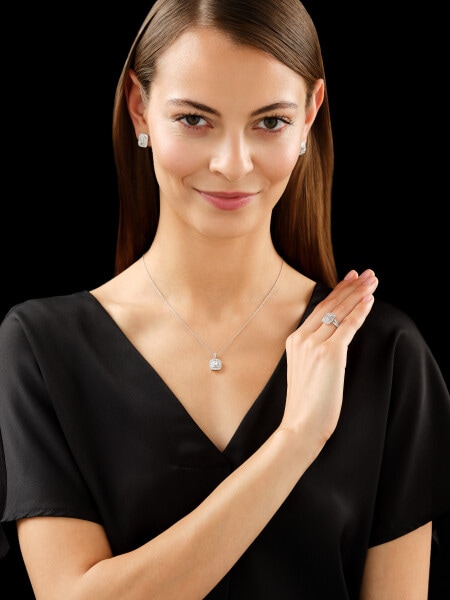 Přívěsek z bílého zlata s diamanty - 0,72 ct - ryzost 585