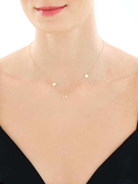 9 K Yellow Gold Necklace