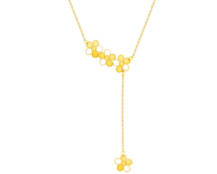 9 K Yellow Gold Necklace