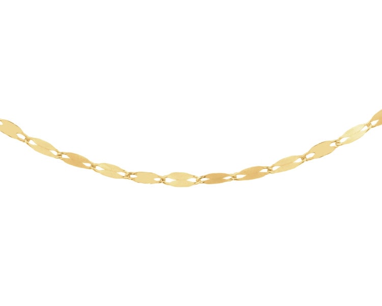 Złota bransoletka - skręcone blaszki