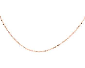 14 K Pink Gold Neck Chain