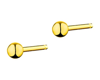 9 K Yellow Gold Earrings