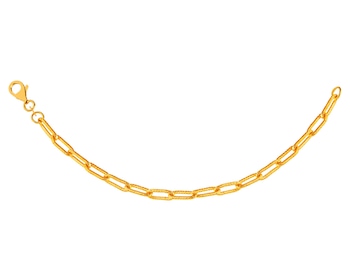 Złota branosoletka, paper clip