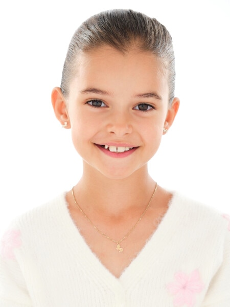 Złote kolczyki - jednorożce