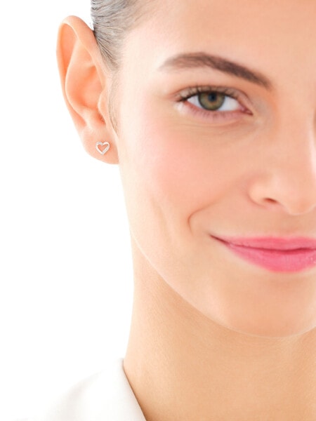 14ct Yellow Gold Earrings with Diamonds - 0,004 ct - fineness 14 K