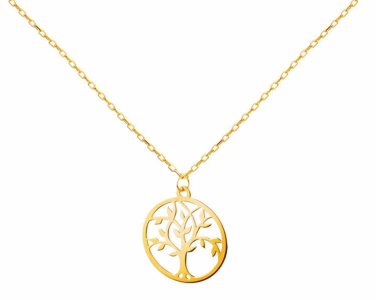 9 K Yellow Gold Necklace