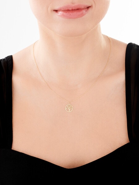 9 K Yellow Gold Necklace