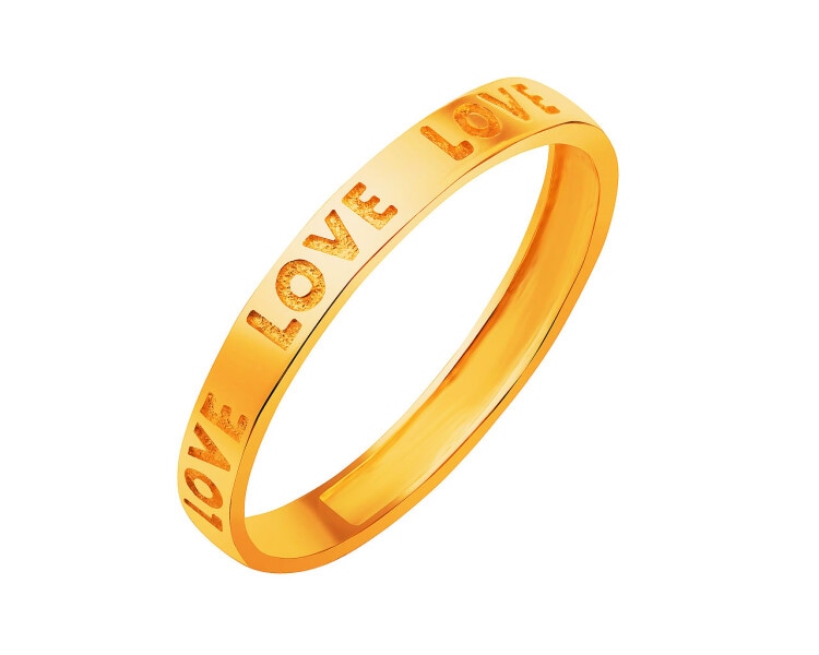 9 K Yellow Gold Ring 