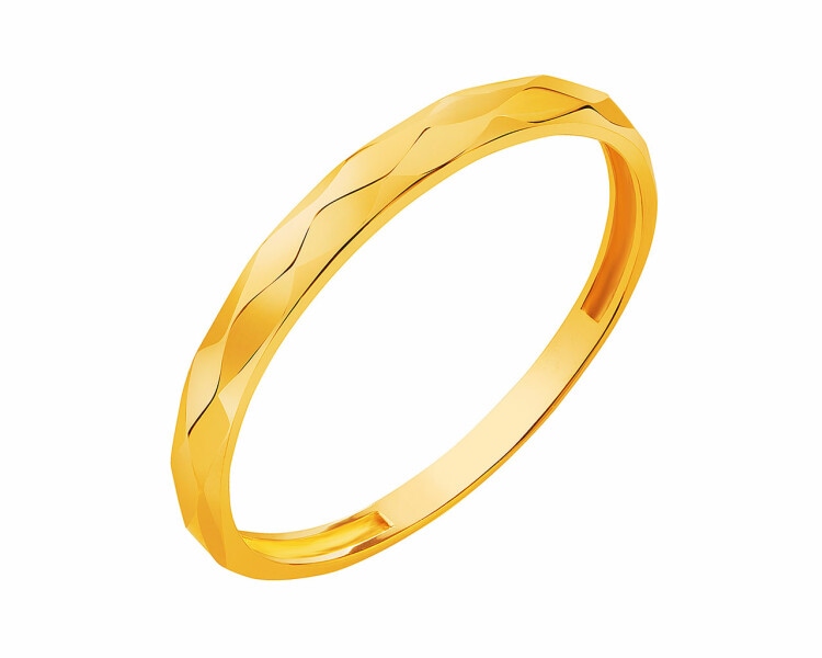 9 K Yellow Gold Ring 