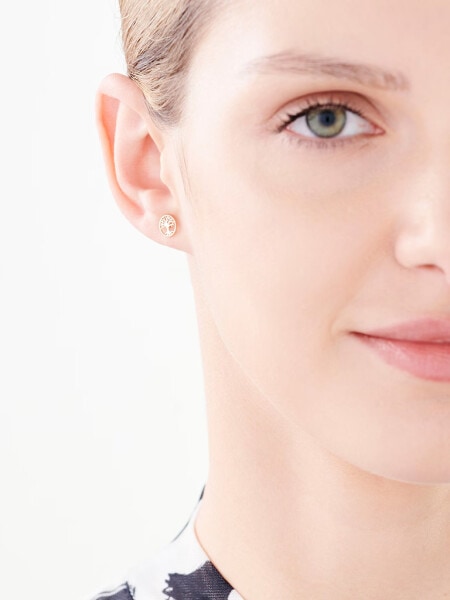 8 K Yellow Gold Earrings