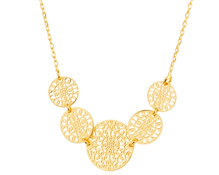 Gold-Plated Silver Necklace 