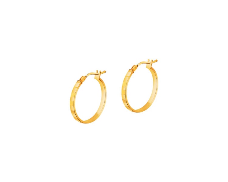 14 K Yellow Gold Hoop Earring 