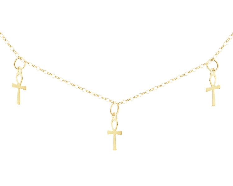 9 K Yellow Gold Necklace