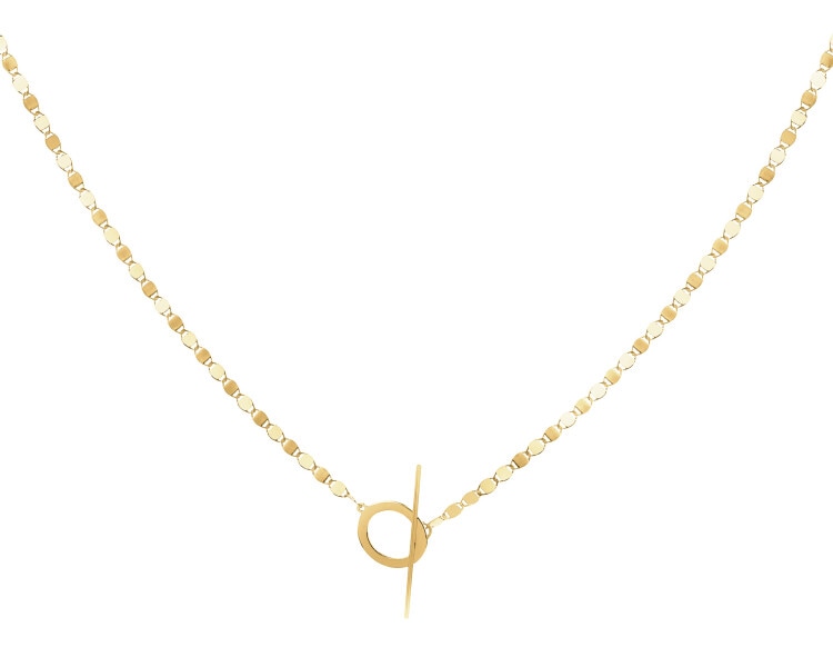 9 K Yellow Gold Necklace