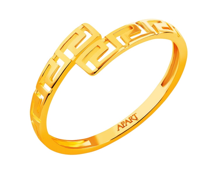 8 K Yellow Gold Ring 