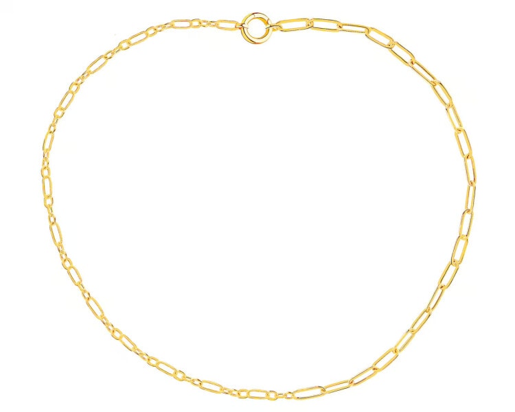 9 K Yellow Gold Necklace 