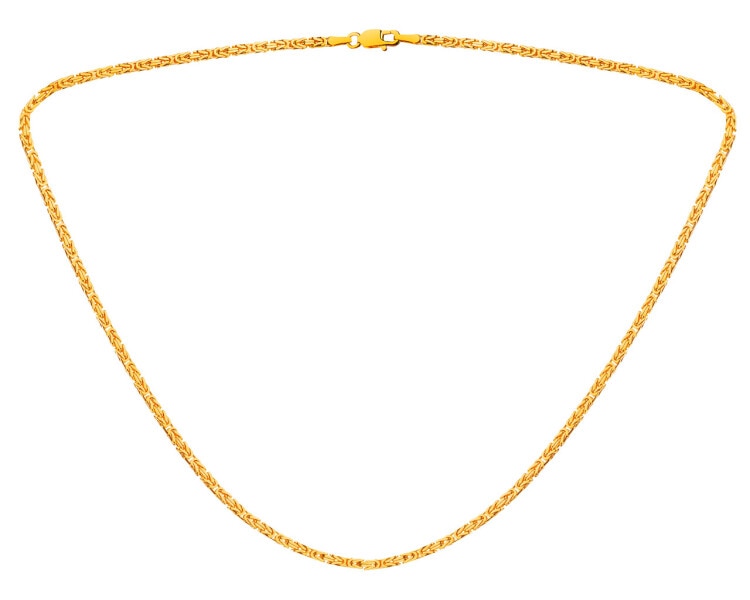Zlatý náhrdelník - královský vzor