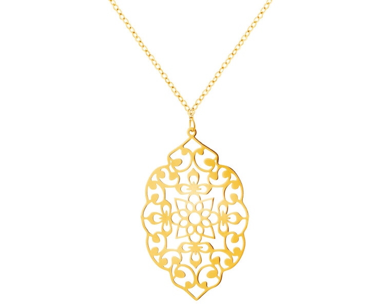 Zlatý náhrdelník, anker - rozety