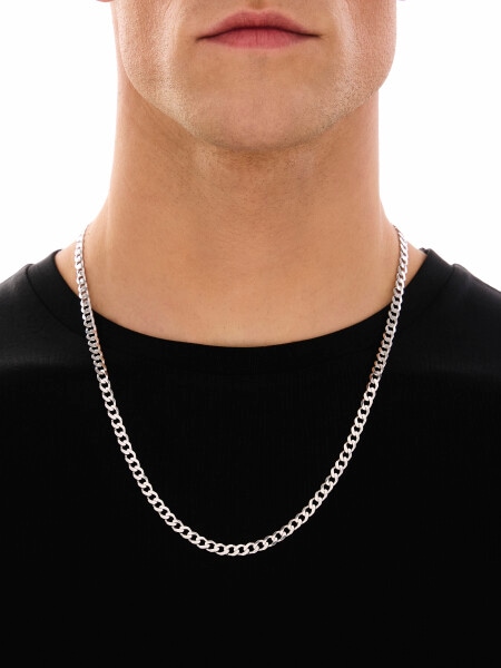 Łańcuszek srebrny - pancerka