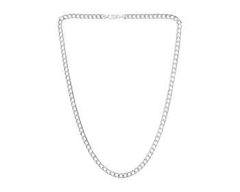 Rhodium Plated Silver Neck Chain