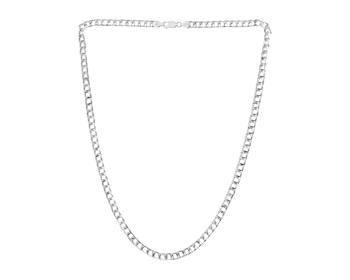 Rhodium Plated Silver Neck Chain