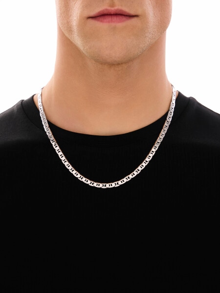 Rhodium Plated Silver Neck Chain