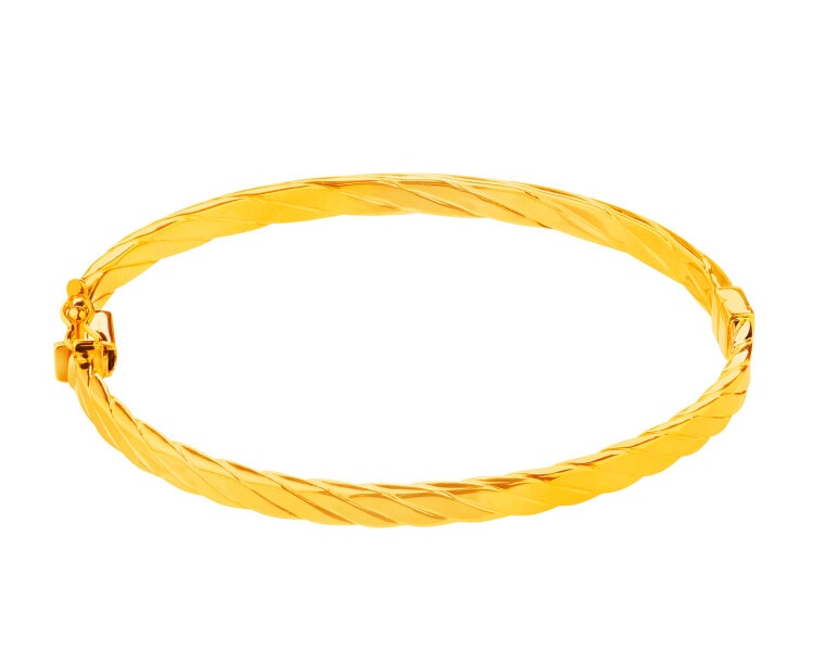 14 K Yellow Gold Rigid Bracelet