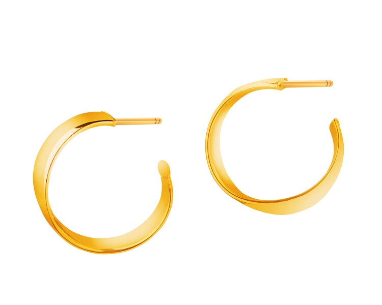 9 K Yellow Gold Dangling Earring