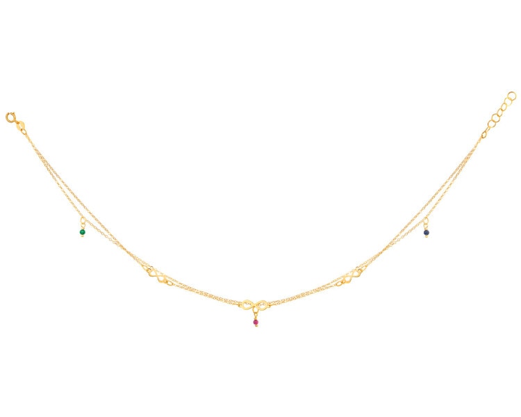 14 K Yellow Gold Anklet