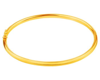 9 K Yellow Gold Rigid Bracelet
