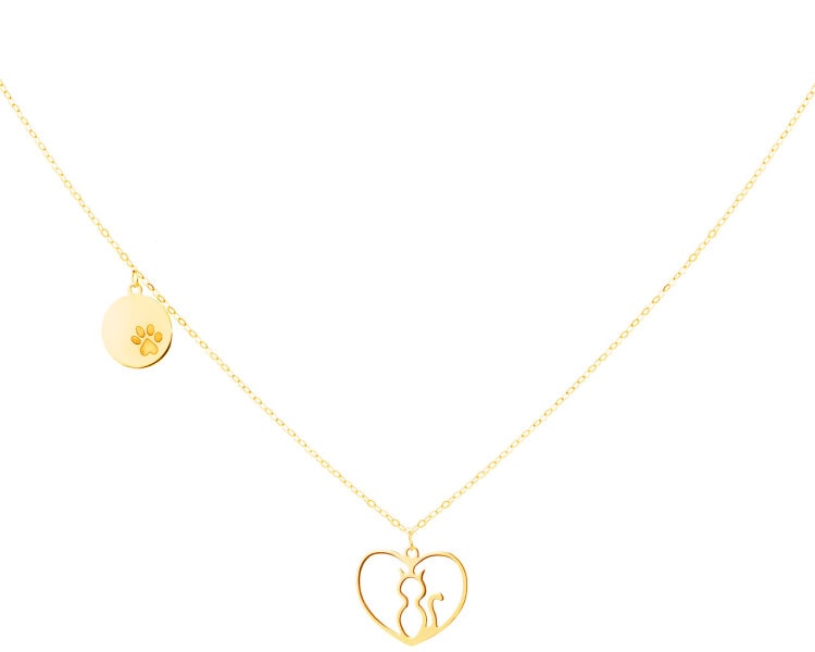 9 K Yellow Gold Necklace