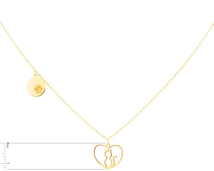 9 K Yellow Gold Necklace