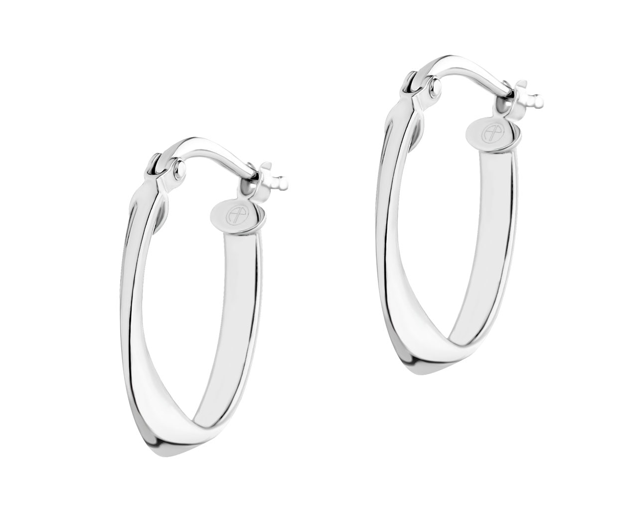 Rhodium plated sterling on sale silver earrings