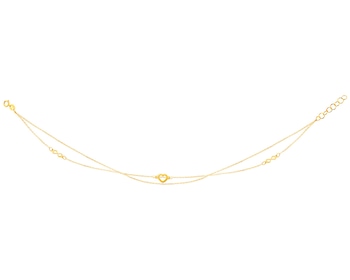 9 K Yellow Gold Anklet