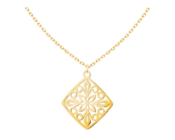 Zlatý náhrdelník, anker - rozeta