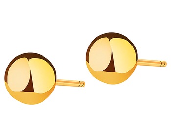 14 K Yellow Gold Earrings