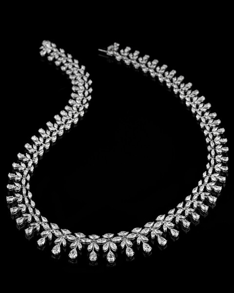 18 K Rhodium-Plated White Gold Necklace - 28,07 ct - fineness 18 K