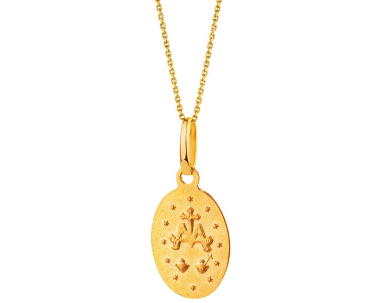 9 K Yellow Gold Pendant