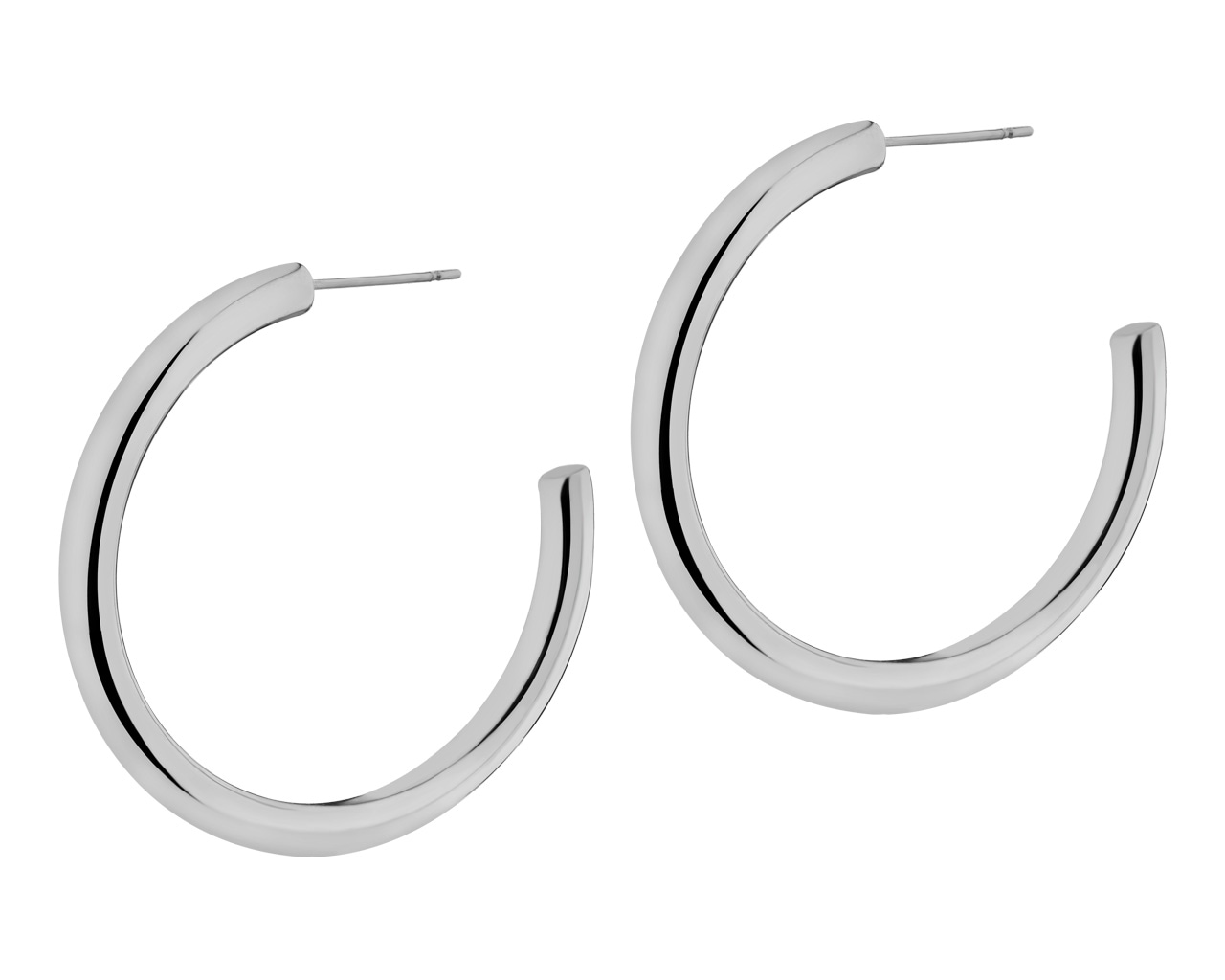 Stainless Steel Hoop Earrings – Atelier Acrid