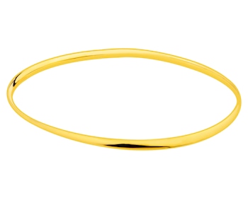 Gold-Plated Silver Rigid Bracelet